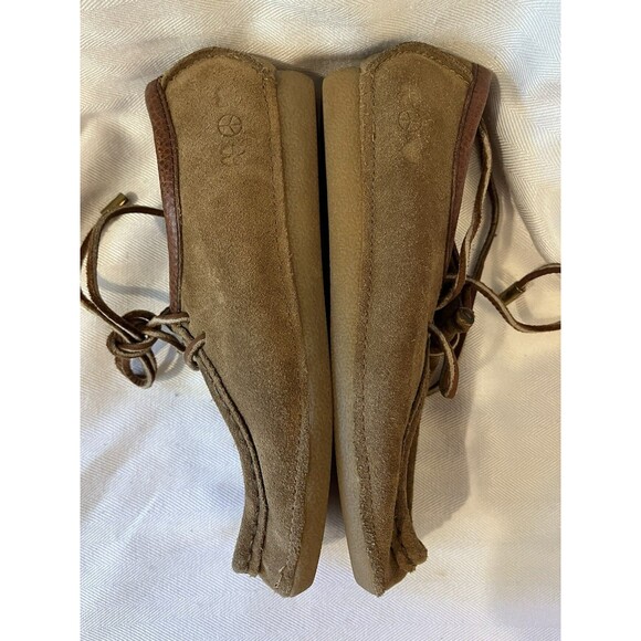 Lucky Brand Original Brown Leather Suede Gum Sole Chukka Shoes,‎ Women Size 6.5 - Picture 10 of 13